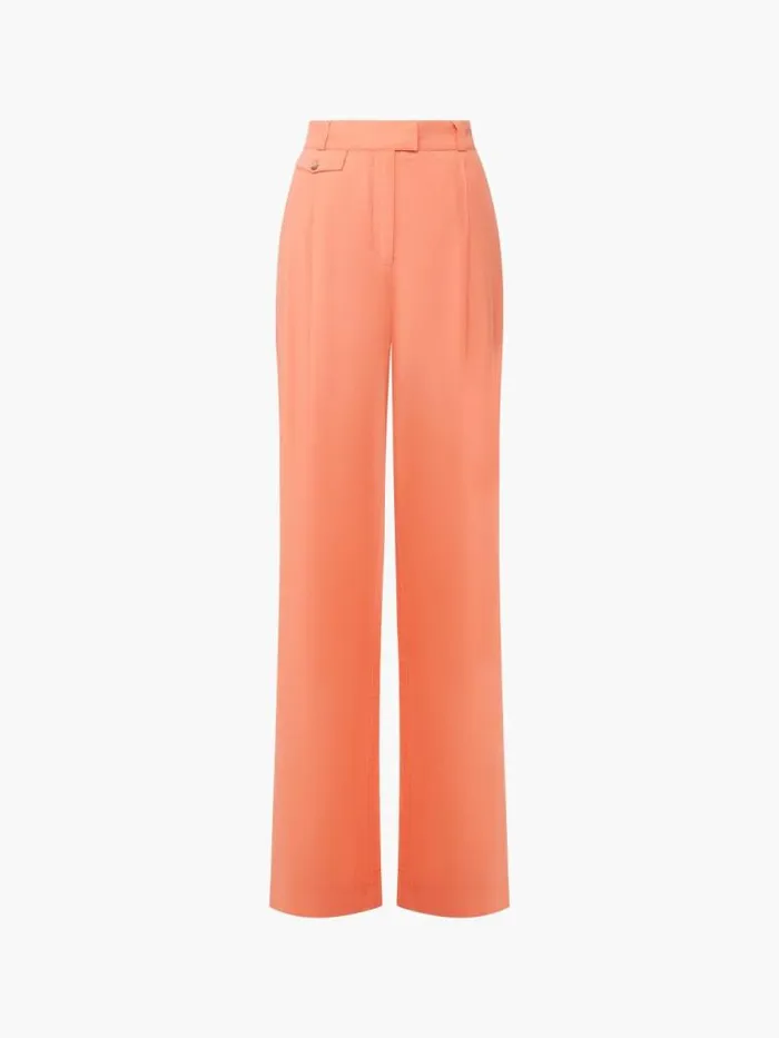 French Connection Alania City Trousers Coral Women Trousers