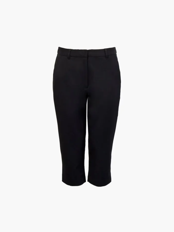 French Connection Carson Capri Trousers Black Women Trousers