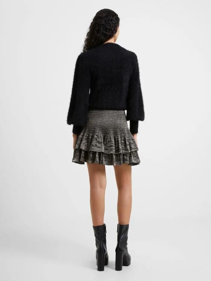 French Connection Dafne Shine Mini Skirt Shine Women Skirts