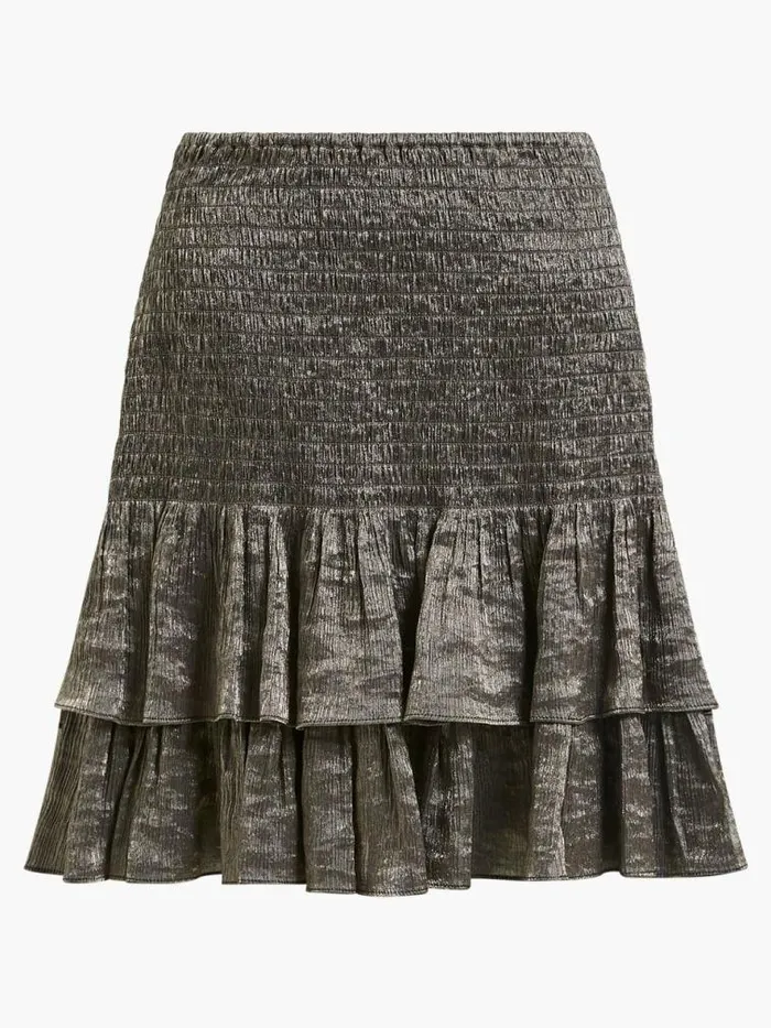 French Connection Dafne Shine Mini Skirt Shine Women Skirts