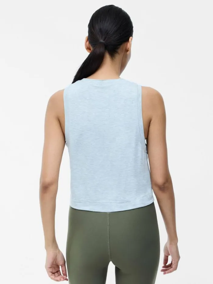 French Connection Grey Jersey Knot Vest Top Grey Women Tops