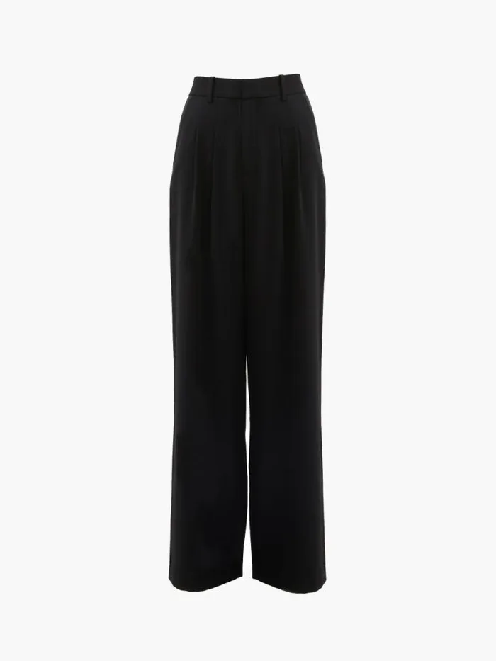 French Connection Harrie Tailored Trousers Blackout Women Trousers