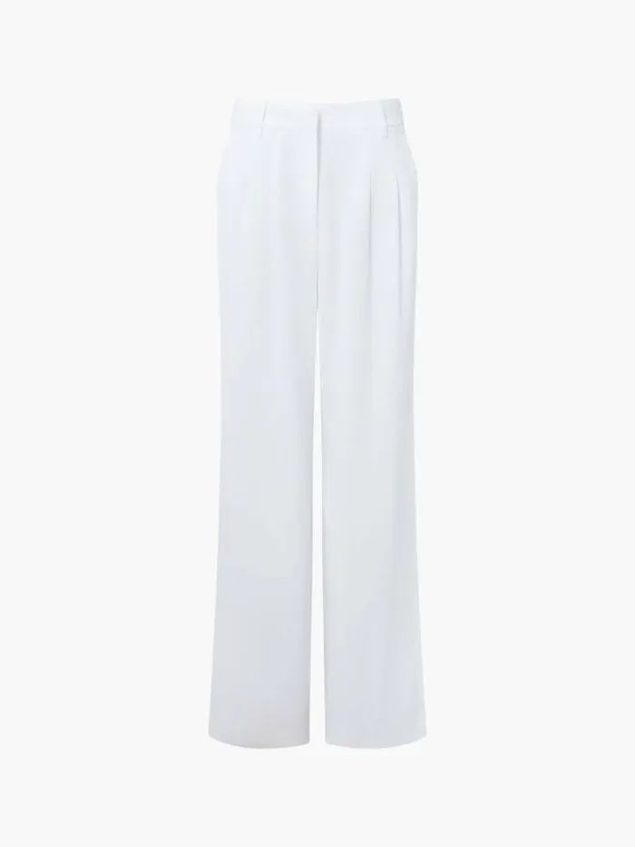 French Connection Harrie Tailored Trousers Porcelain Cream Women Trousers