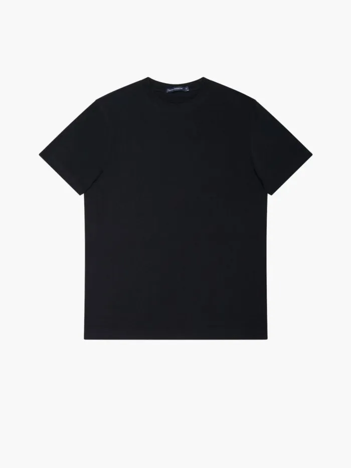 French Connection Organic Cotton Classic TShirt Black Onyx Men TShirts and Polo Shirts