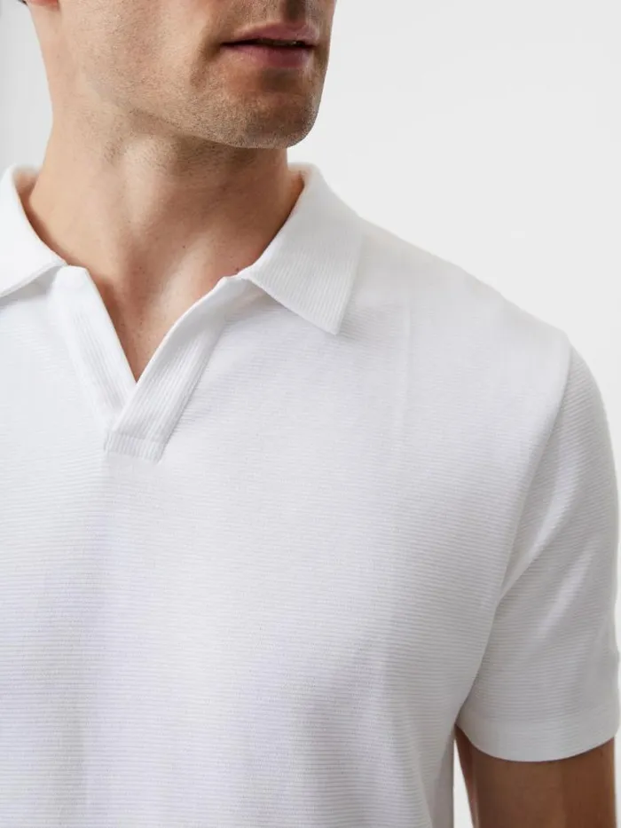 French Connection Ottoman Trophy Neck TShirt White Men TShirts and Polo Shirts