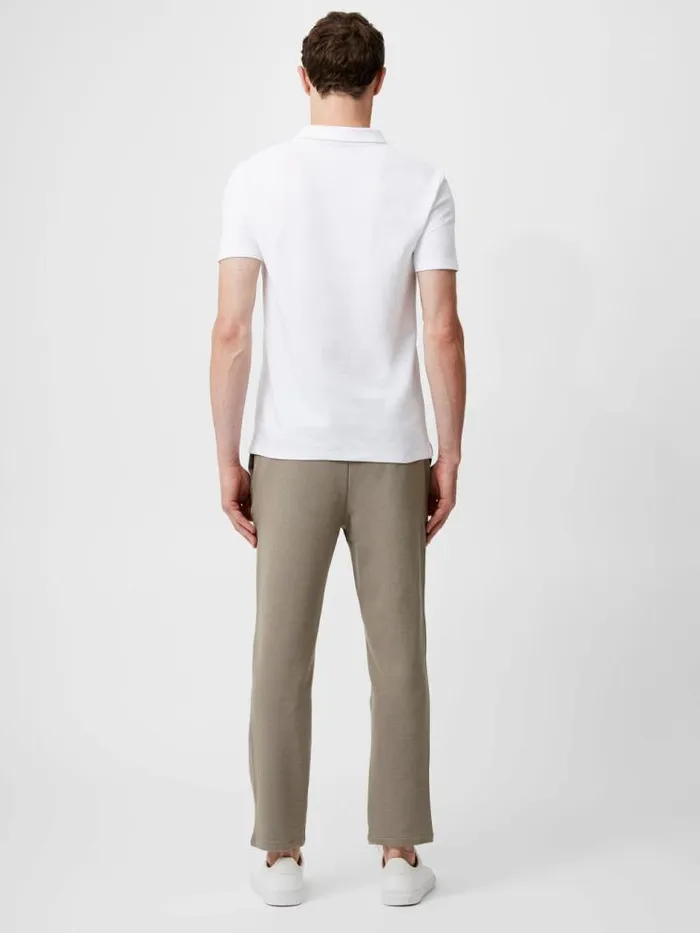 French Connection Ottoman Trophy Neck TShirt White Men TShirts and Polo Shirts