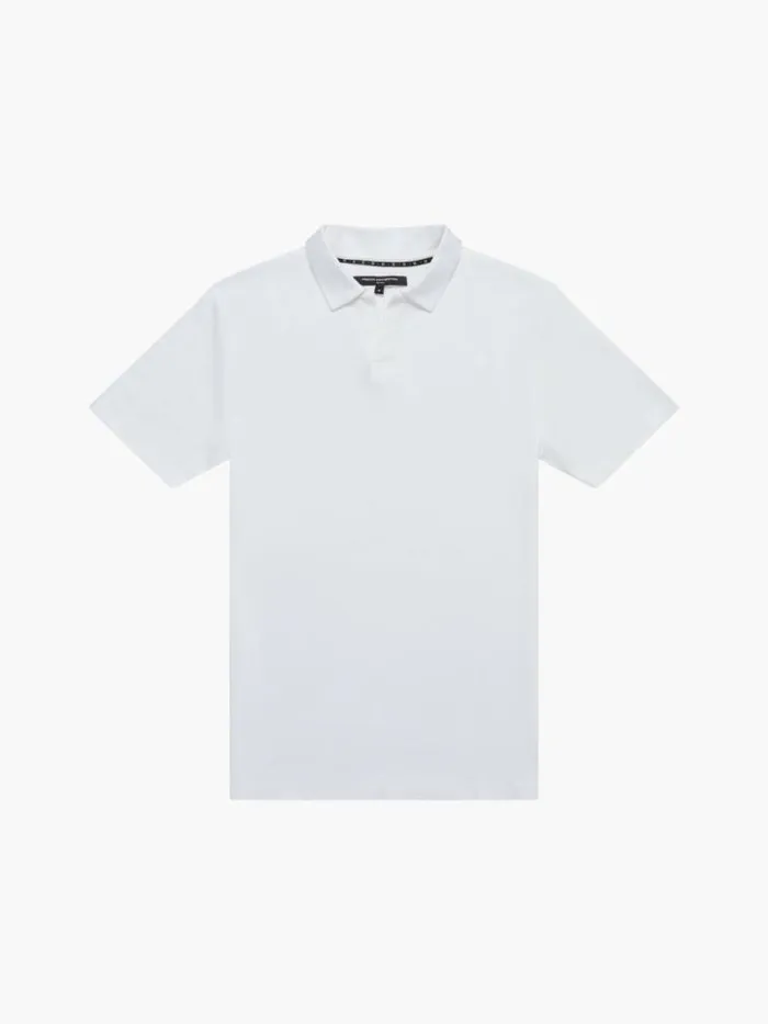 French Connection Ottoman Trophy Neck TShirt White Men TShirts and Polo Shirts