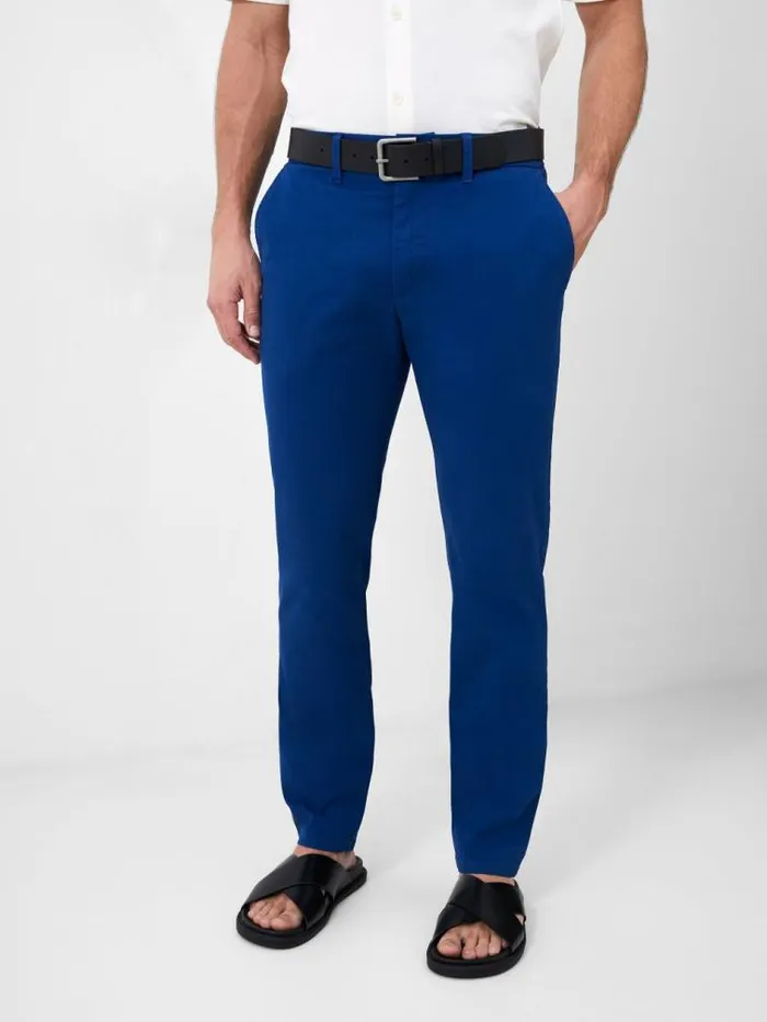 French Connection Stretch Chino Trousers Navy Men Trousers