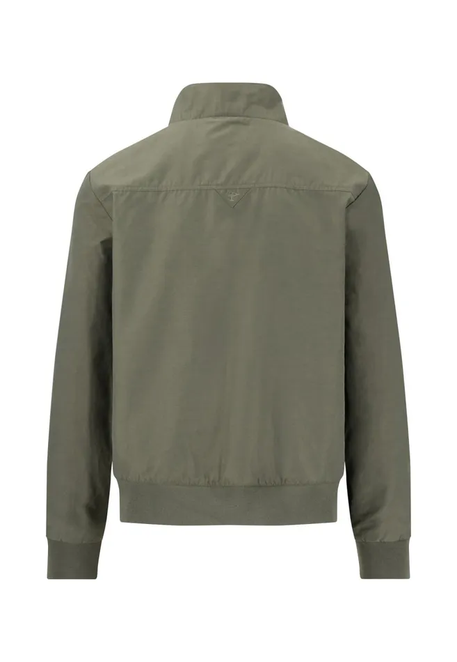 FYNCHHATTON Bomber Jacket CasualFit With A Logodail Dark Navydusty Foreststone Men Jackets and Coats
