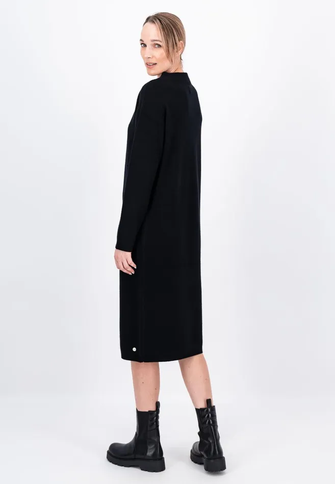 FYNCHHATTON Dress Made Of Wool Mix With A High Neckline Black Women Sale