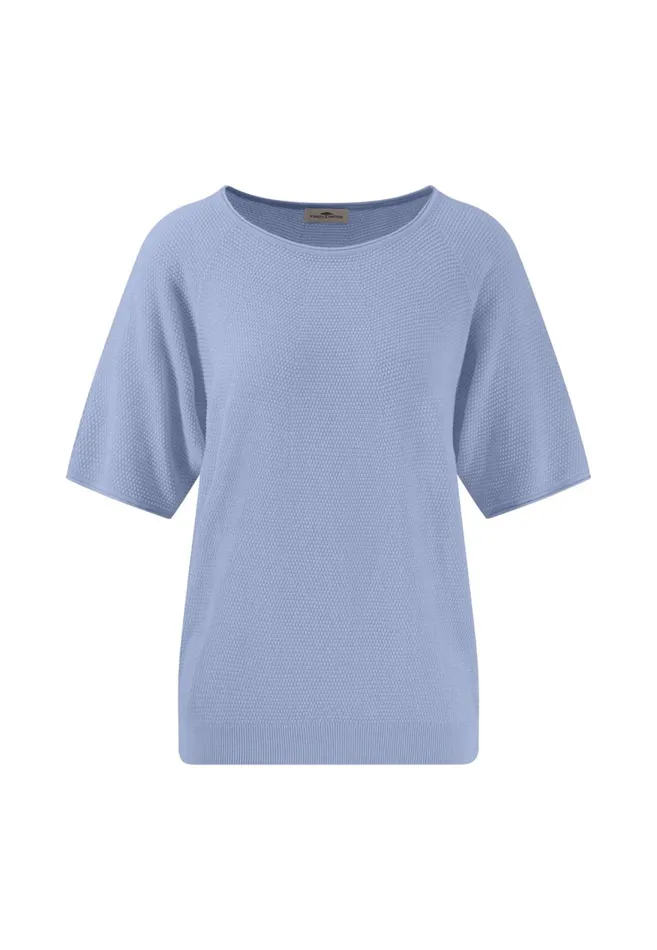 FYNCHHATTON Halbmlm Knitting Sweater Casualfit Summer Redfresh Roselight Blue Women Sweater