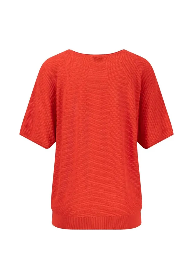 FYNCHHATTON Halbmlm Knitting Sweater Casualfit Summer Redfresh Roselight Blue Women Sweater