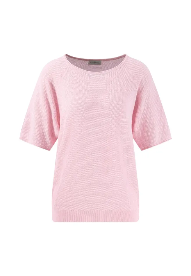 FYNCHHATTON Halbmlm Knitting Sweater Casualfit Summer Redfresh Roselight Blue Women Sweater