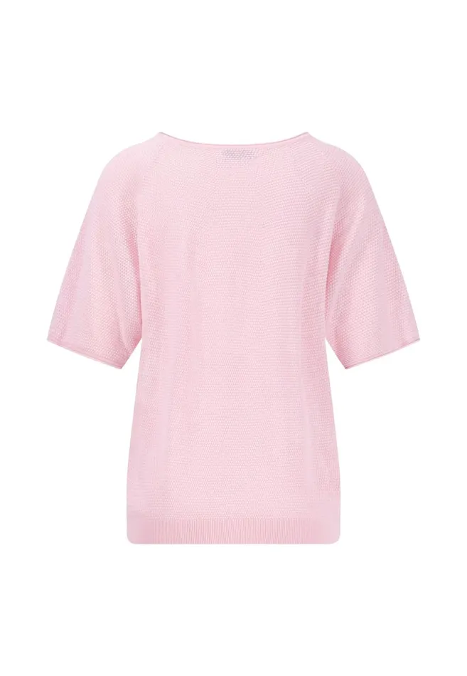 FYNCHHATTON Halbmlm Knitting Sweater Casualfit Summer Redfresh Roselight Blue Women Sweater