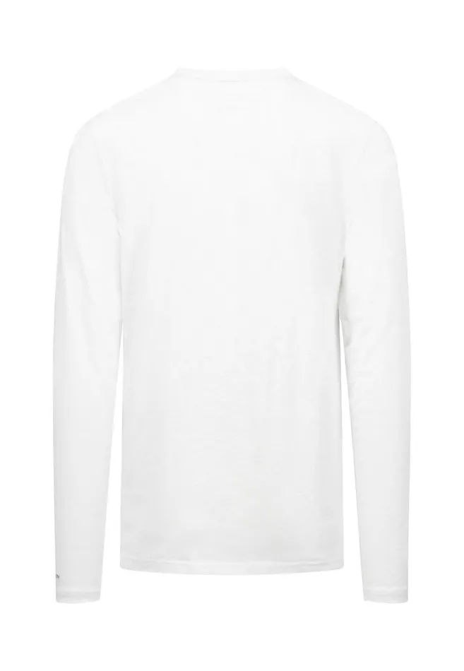 FYNCHHATTON Henley Shirt Made Of Cotton Navywhite Men Sale