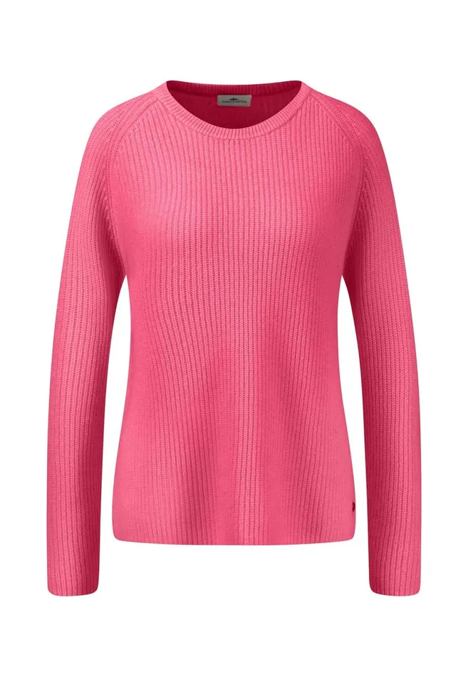 FYNCHHATTON Kashmir Knitting Sweater With A Circular Neckline Milkrosyelegant Pinksoft Lavenderroyal Blueblackaqua Sea Women Sweater