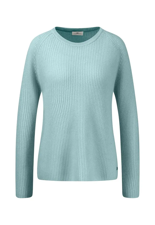 FYNCHHATTON Kashmir Knitting Sweater With A Circular Neckline Milkrosyelegant Pinksoft Lavenderroyal Blueblackaqua Sea Women Sweater