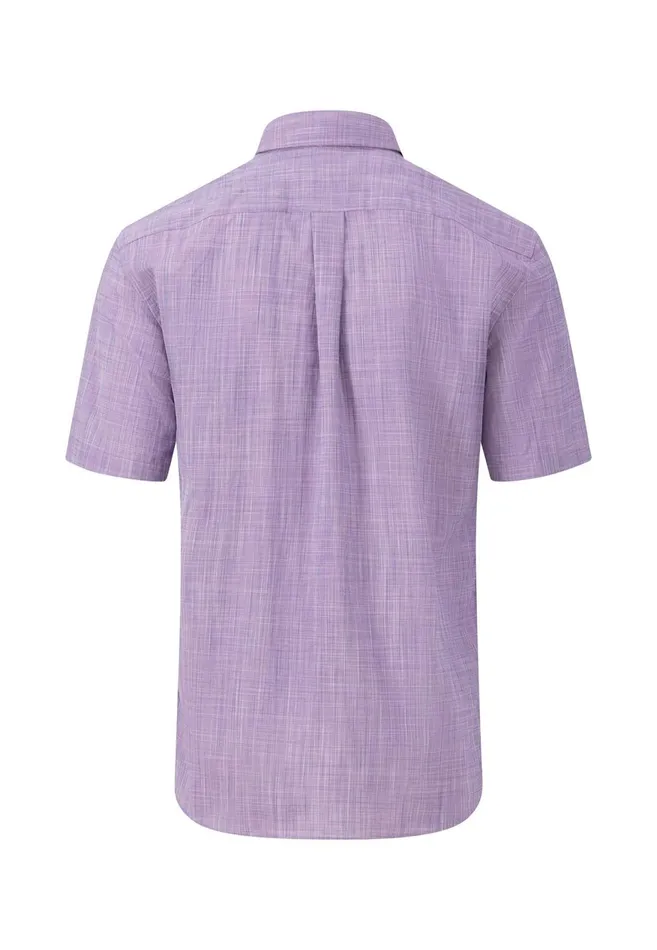 FYNCHHATTON Light Halbar Shirt Made Of SLUB Cotton Dusty Lavenderwhitedusty Olivenavysummer Breeze Men Shirts FYNCHHATTON Light Halbar Shirt Made Of SLUB Cotton Dusty Lavenderwhitedusty Olivenavysummer Breeze Men Shirts