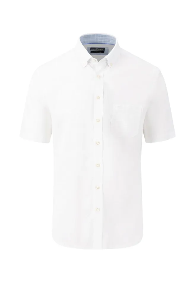 FYNCHHATTON Light Halbar Shirt Made Of SLUB Cotton Dusty Lavenderwhitedusty Olivenavysummer Breeze Men Shirts FYNCHHATTON Light Halbar Shirt Made Of SLUB Cotton Dusty Lavenderwhitedusty Olivenavysummer Breeze Men Shirts