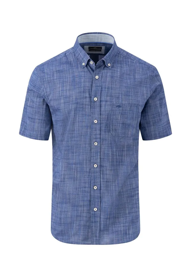FYNCHHATTON Light Halbar Shirt Made Of SLUB Cotton Dusty Lavenderwhitedusty Olivenavysummer Breeze Men Shirts FYNCHHATTON Light Halbar Shirt Made Of SLUB Cotton Dusty Lavenderwhitedusty Olivenavysummer Breeze Men Shirts