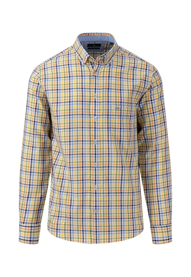 FYNCHHATTON Patterned Casual Fit Shirt With A Fashionable Print Leaf Greendusty Lavender Men Sale FYNCHHATTON Patterned Casual Fit Shirt With A Fashionable Print Leaf Greendusty Lavender Men Sale