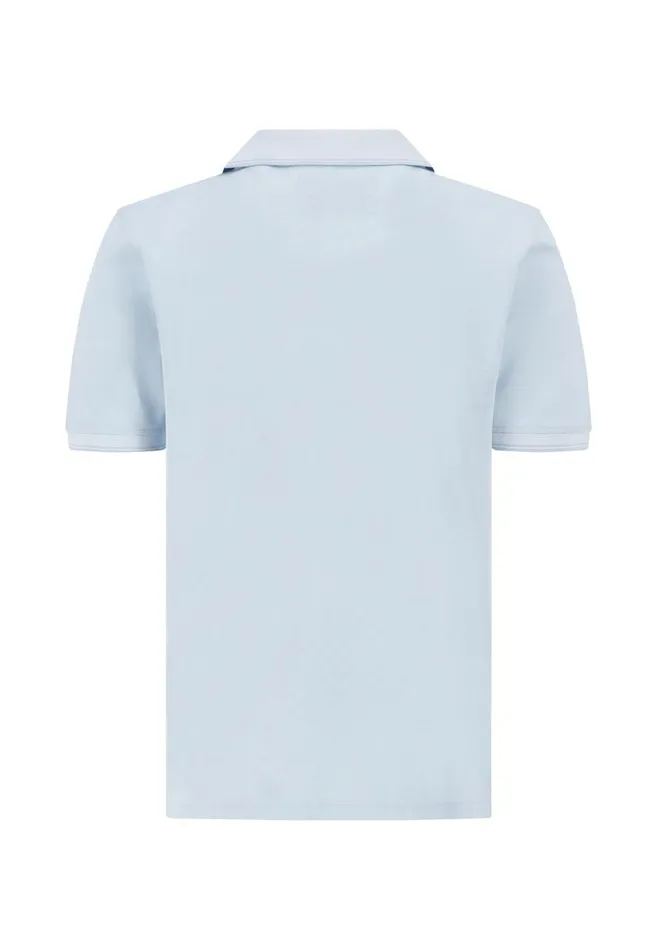 FYNCHHATTON Polo Shirt With Contrast Details Navysummer Breeze Men Sale