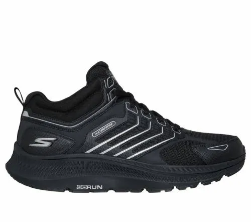 GO RUN Consistent 20 8211 100 Waterproof Black Men SKECHERS Lace Up