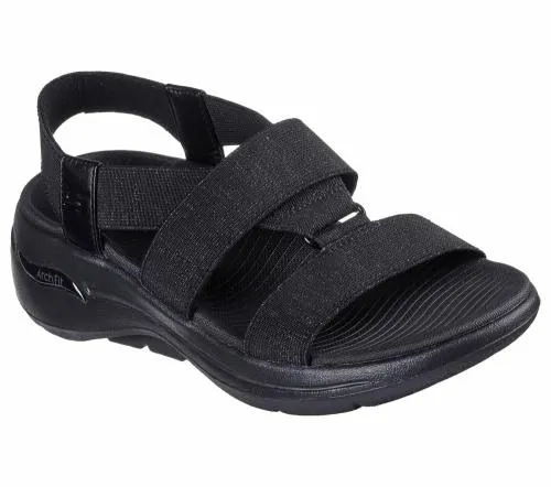 GO WALK Arch Fit Sandal 8211 Pleasant Black Women SKECHERS Sandals