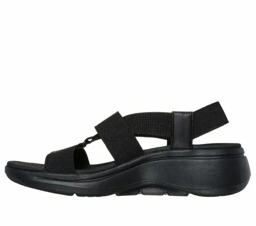 GO WALK Arch Fit Sandal 8211 Pleasant Black Women SKECHERS Sandals