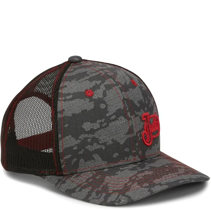 Hats and Caps WomenMen Justin Boots Camo Cap Grey Camo 040camo041