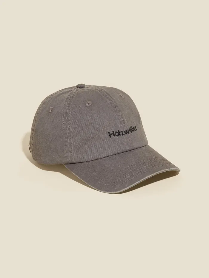 Hats WomenMen Holzweiler Sonnet Washed Caps Dk Grey
