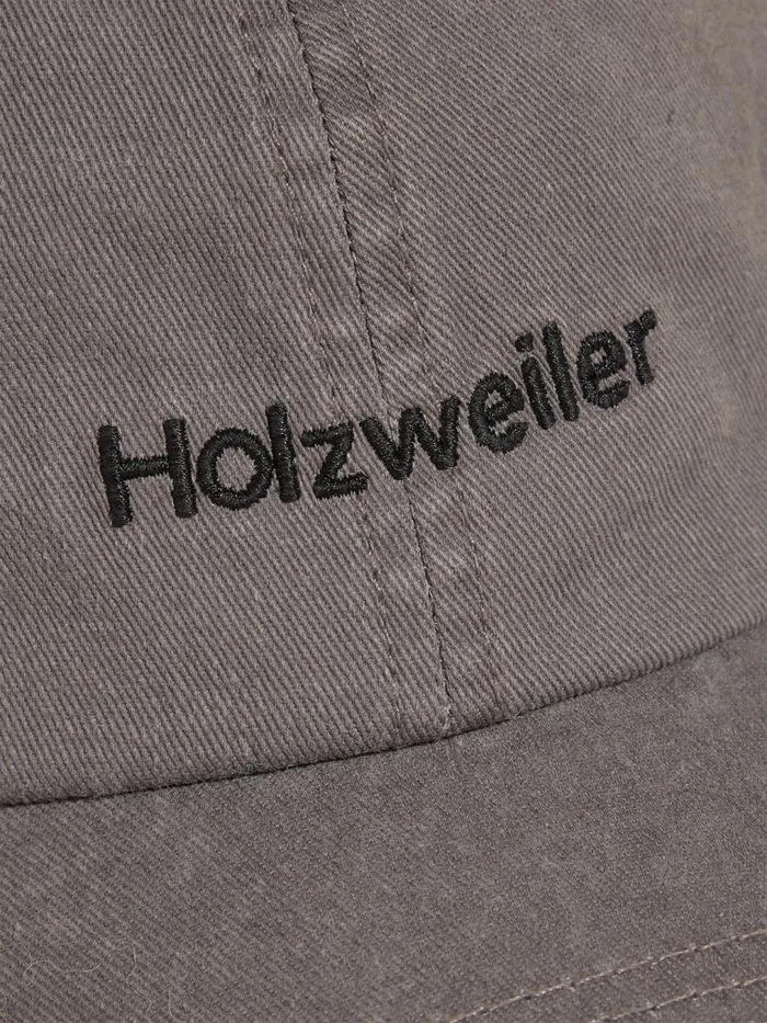 Hats WomenMen Holzweiler Sonnet Washed Caps Dk Grey