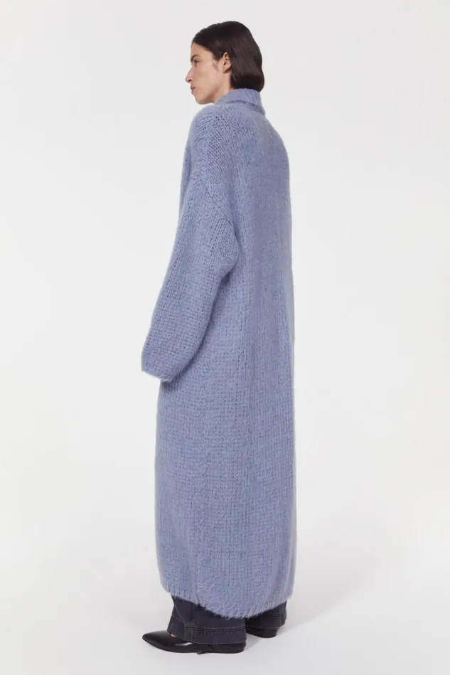 Hazes Knitted Sweater Cloud Grey Women Rodebjer Knitwear