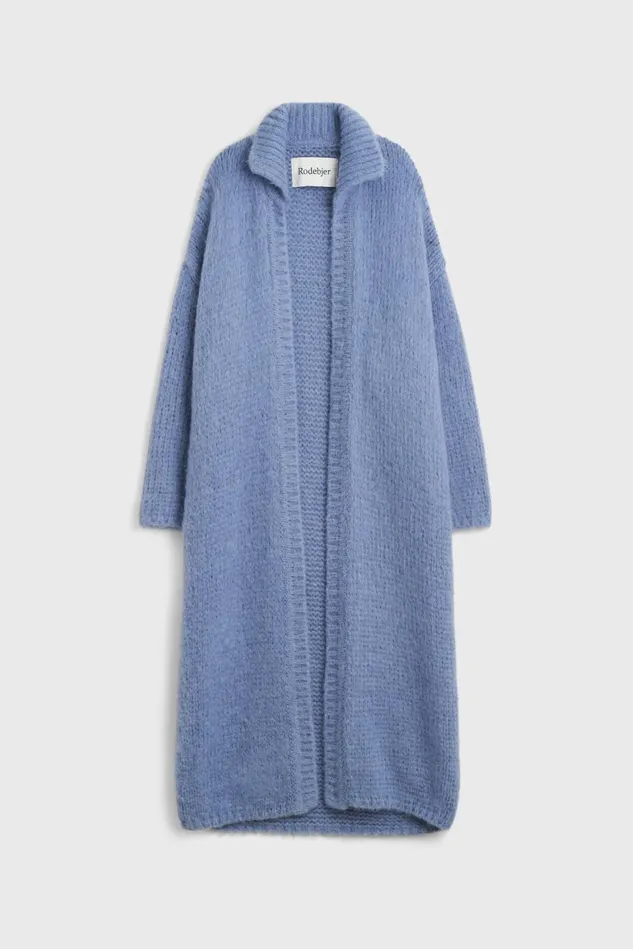 Hazes Knitted Sweater Cloud Grey Women Rodebjer Knitwear