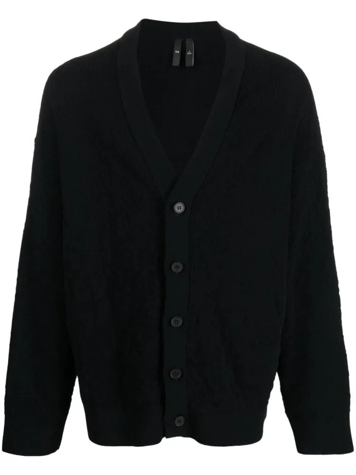 Henrik Vibskov Boutique AW23 Knit Cardigan 8211 Black Men Knitwear