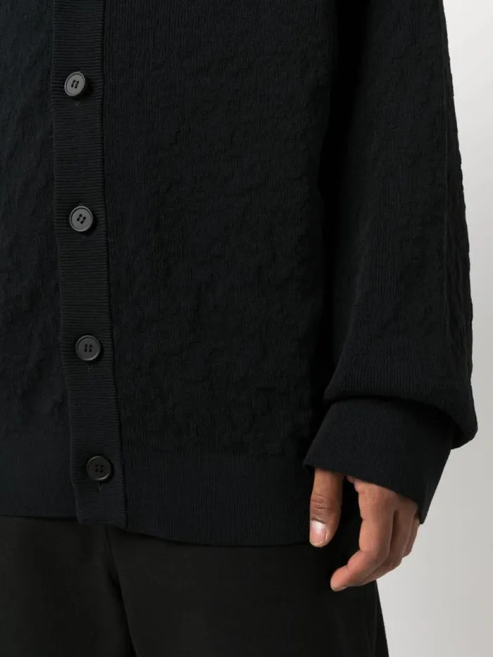 Henrik Vibskov Boutique AW23 Knit Cardigan 8211 Black Men Knitwear
