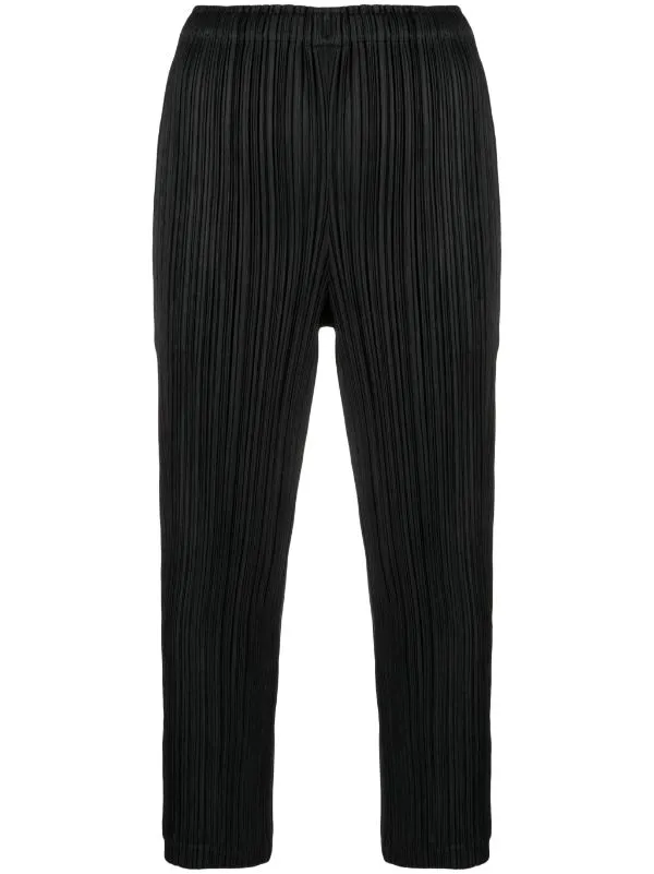 Henrik Vibskov Boutique AW23 Pleated Straight Pants 8211 Black Women Pants