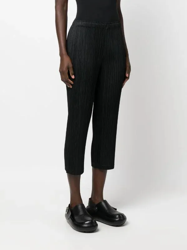 Henrik Vibskov Boutique AW23 Pleated Straight Pants 8211 Black Women Pants
