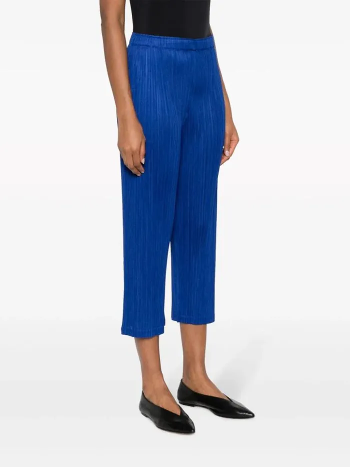 Henrik Vibskov Boutique AW23 Pleated Straight Pants 8211 Deep Blue Women Pants