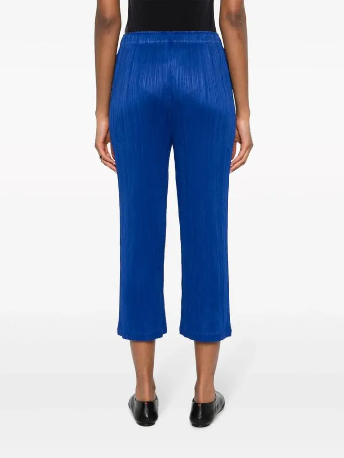 Henrik Vibskov Boutique AW23 Pleated Straight Pants 8211 Deep Blue Women Pants