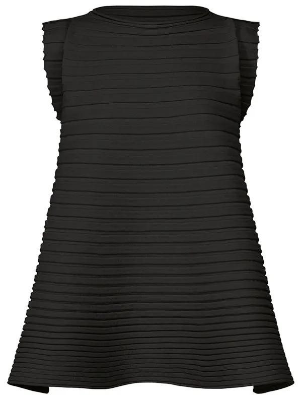 Henrik Vibskov Boutique Bounce Knit Sleeveless Top 8211 Black Women Tops