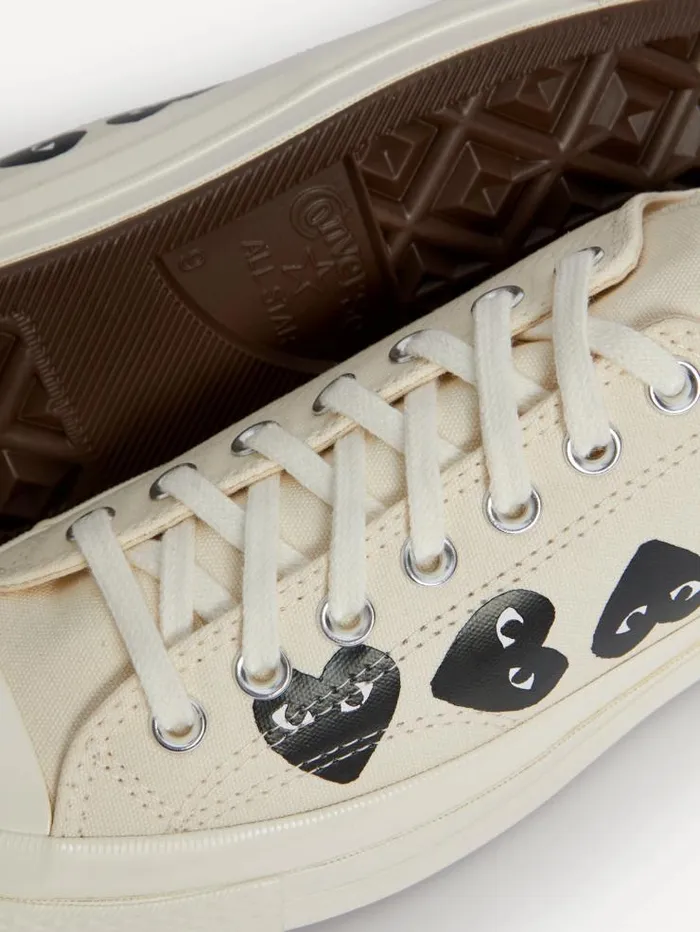 Henrik Vibskov Boutique Converse Low 039Chuck Taylor039 Sneakers Multi Heart 8211 White Men Sneakers