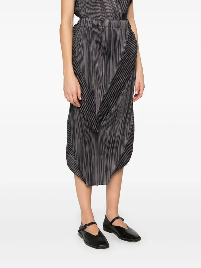 Henrik Vibskov Boutique Cosmic Rays Skirt 8211 Gray Women Skirts and Shorts