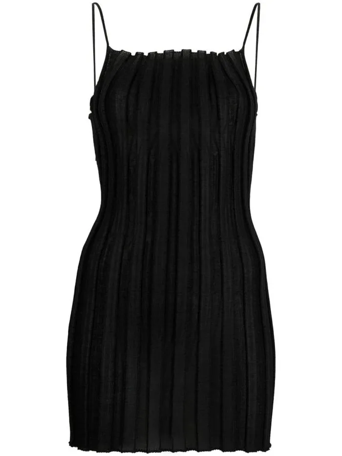Henrik Vibskov Boutique Katrine Mini Dress 8211 Black Women Dresses