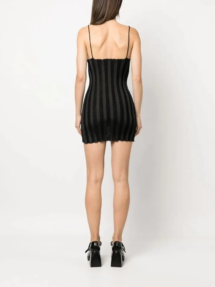 Henrik Vibskov Boutique Katrine Mini Dress 8211 Black Women Dresses