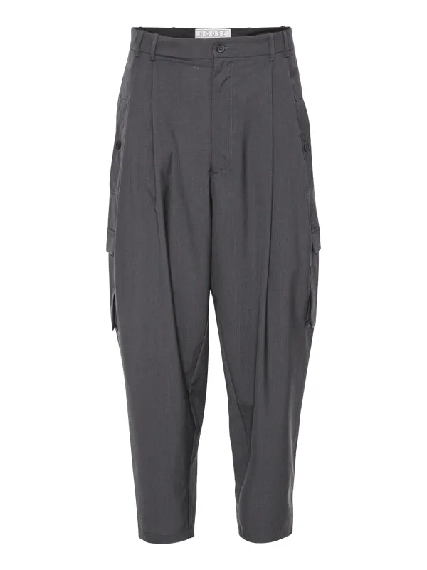 Henrik Vibskov Boutique Nathan Pants 8211 Charcoal Men Pants