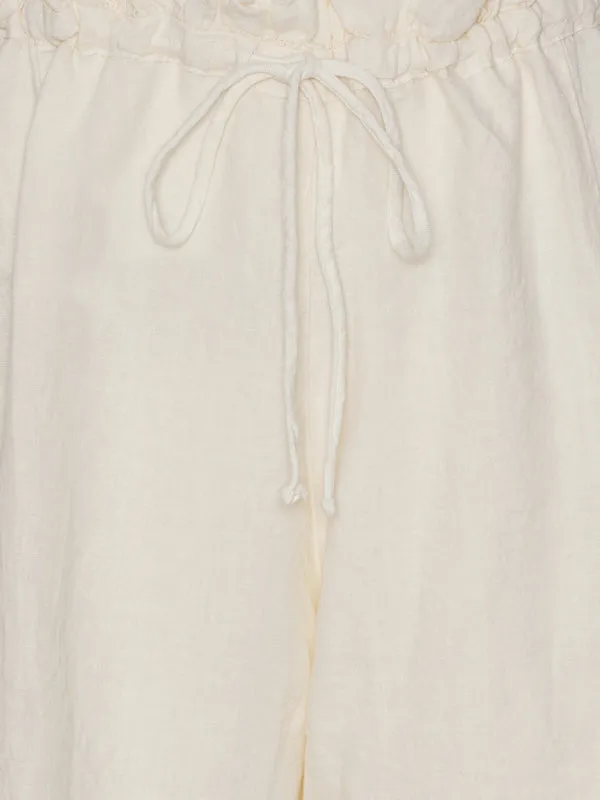 Henrik Vibskov Boutique Parachute Shorts 8211 Cream Women Skirts and Shorts
