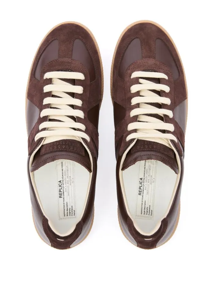 Henrik Vibskov Boutique Replica Low Top Sneakers 8211 Chic Brown Men Sneakers