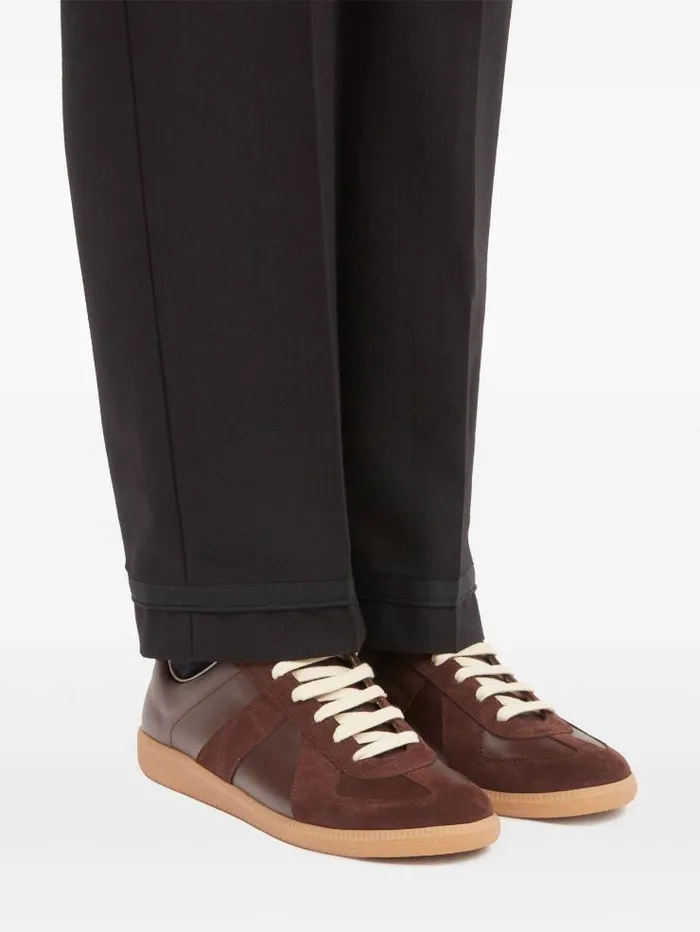 Henrik Vibskov Boutique Replica Low Top Sneakers 8211 Chic Brown Men Sneakers