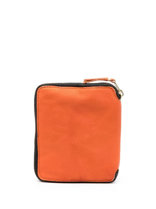 Henrik Vibskov Boutique SA2100WW Washed Wallet 8211 Burnt Orange Men Wallets